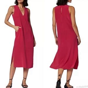 NWT Equipment Charlotte Silk Midi Dress